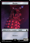 Dalek Cyberman Double Sided Token (12 // 24) [WHO]