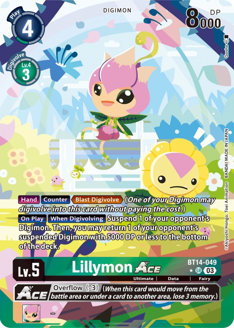 Image for Lillymon ACE (English Exclusive Alternate Art) [Blast Ace]