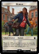 Human 0006 Beast Double Sided Token (6 // 17) [WHO]