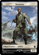 Soldier Treasure 0028 Double Sided Token (8 // 28) [WHO]