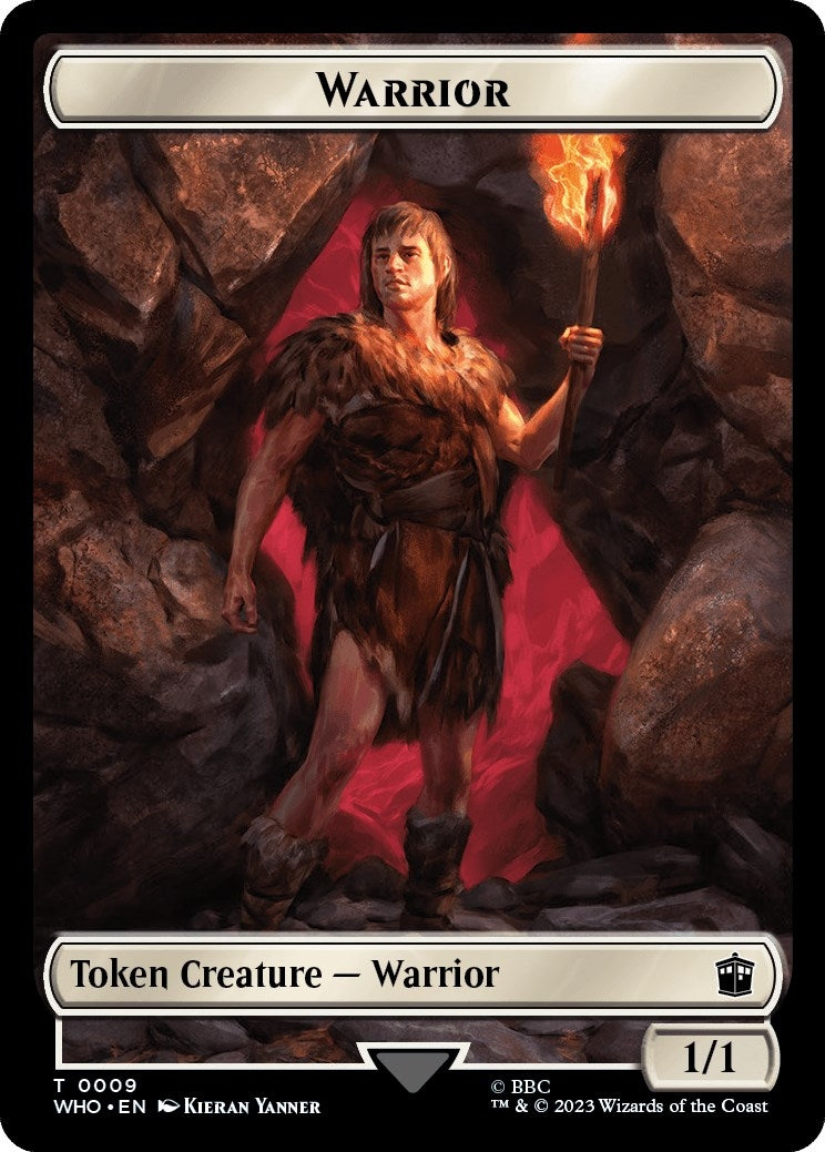 Warrior Mark of the Rani Double Sided Token (15) [WHO]