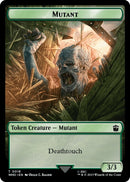 Mutant Alien Insect Double Sided Token (18 // 19) [WHO]