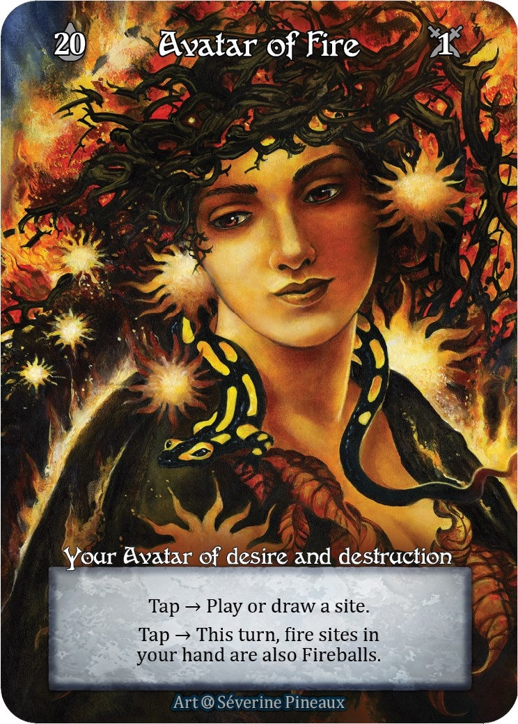 Image for Avatar of Fire (Foil) [Alpha]