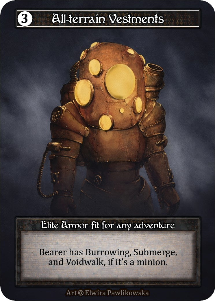 Image for All-terrain Vestments (Foil) [Alpha]