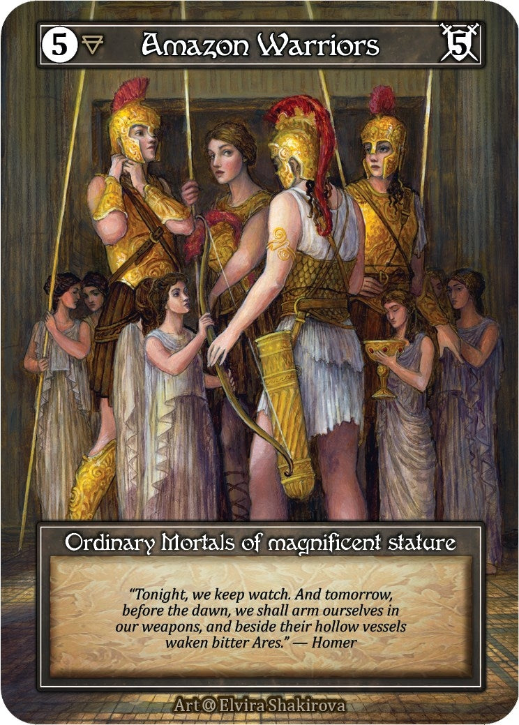 Image for Amazon Warriors (Foil) [Alpha]