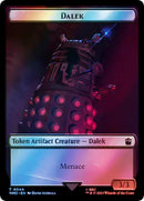 Dalek Cyberman Double Sided Token Surge Foil (44 // 56) [WHO]