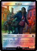 Human 0038 Food 0058 Double Sided Token Surge Foil (38 // 58) [WHO]