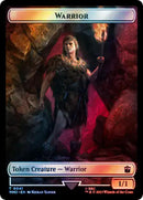 Warrior Treasure 0061 Double Sided Token Surge Foil (41 // 61) [WHO]