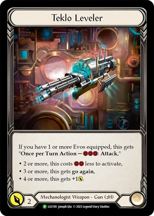 Image for Teklo Leveler [Flesh and Blood: Promo Cards]