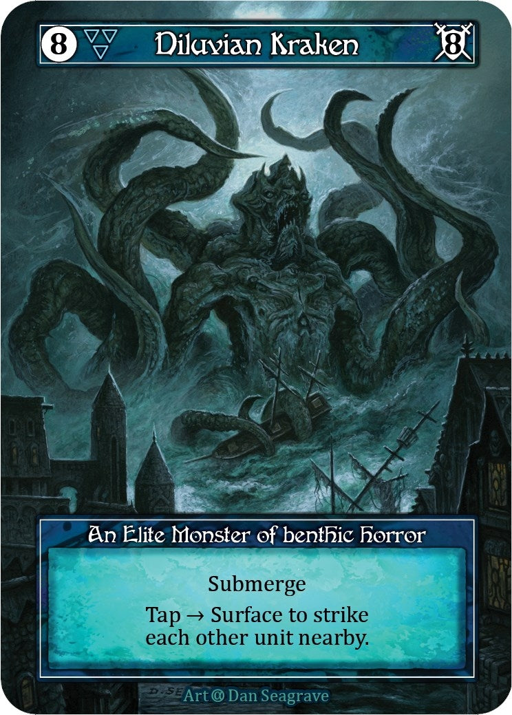 Image for Diluvian Kraken (Foil) [Alpha]