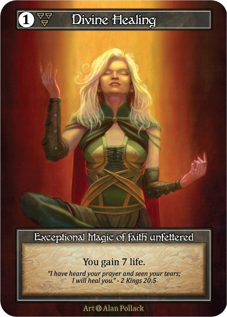 Image for Divine Healing (Foil) [Alpha]