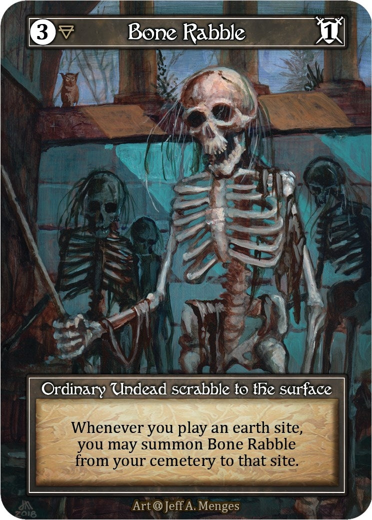 Image for Bone Rabble (Foil) [Alpha]