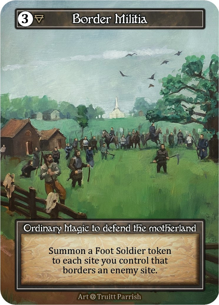 Image for Border Militia (Foil) [Alpha]