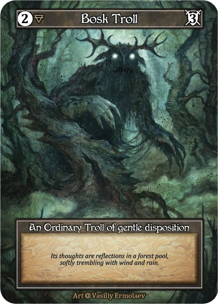 Image for Bosk Troll (Foil) [Alpha]