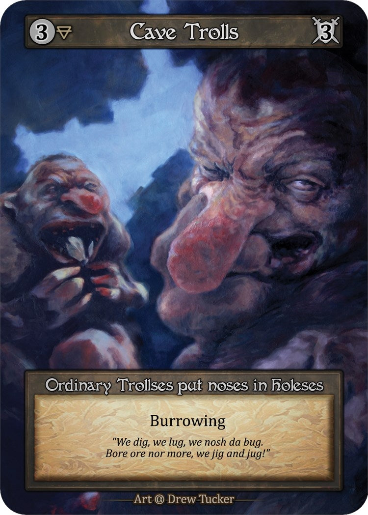 Image for Cave Trolls (Preconstructed Deck) [Alpha]