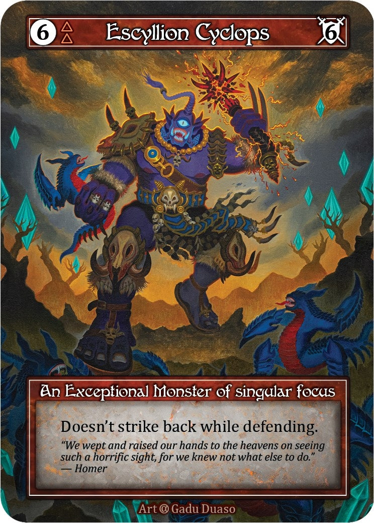 Image for Escyllion Cyclops (Foil) [Alpha]