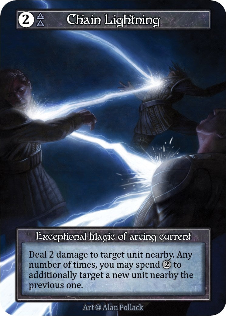 Image for Chain Lightning (Foil) [Alpha]
