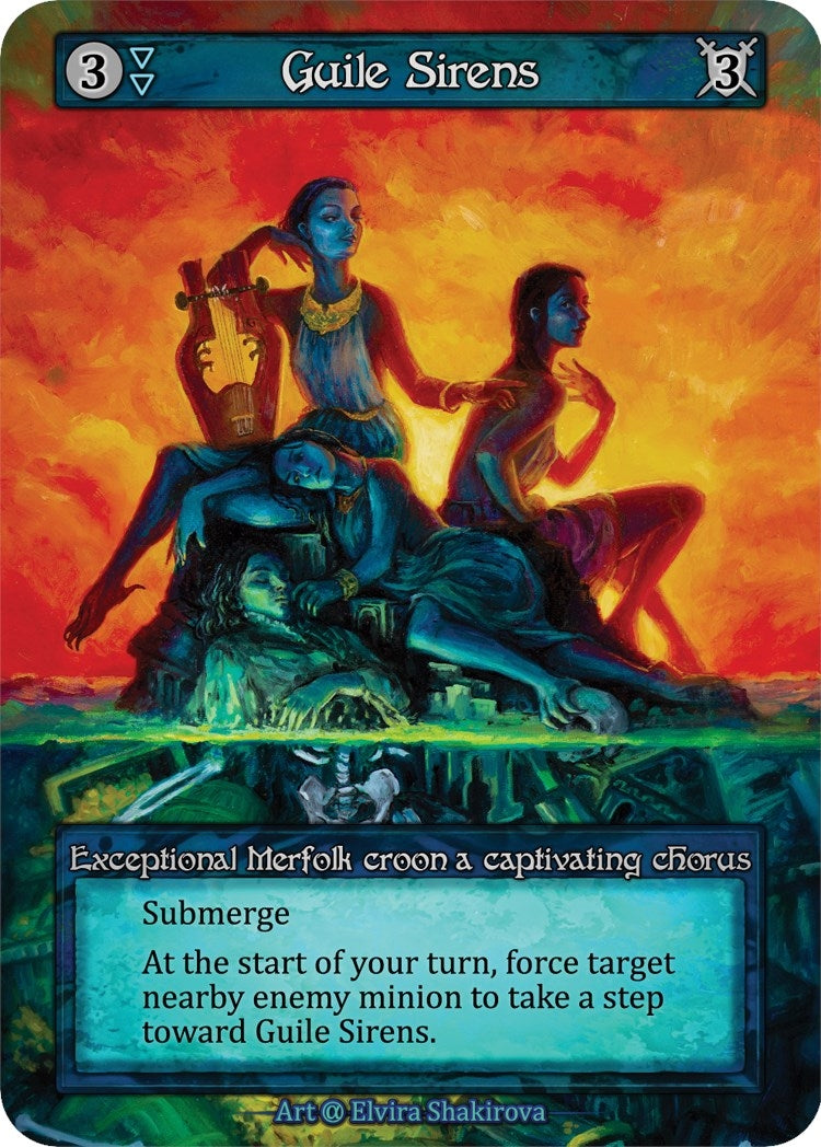 Image for Guile Sirens (Preconstructed Deck) [Alpha]