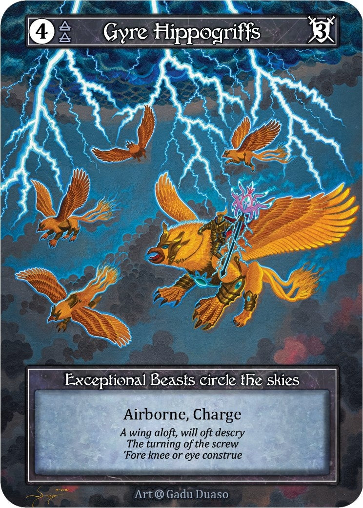 Image for Gyre Hippogriffs (Foil) [Alpha]