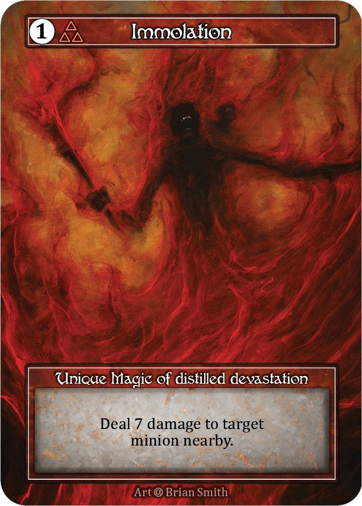 Image for Immolation (Foil) [Alpha]