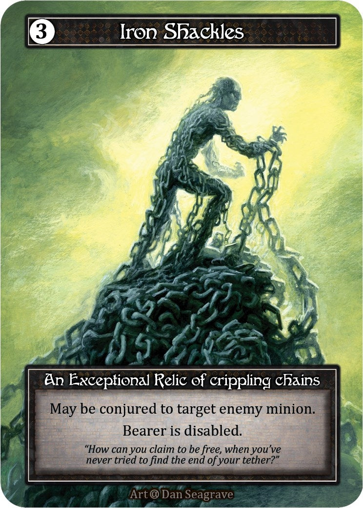 Image for Iron Shackles (Foil) [Alpha]