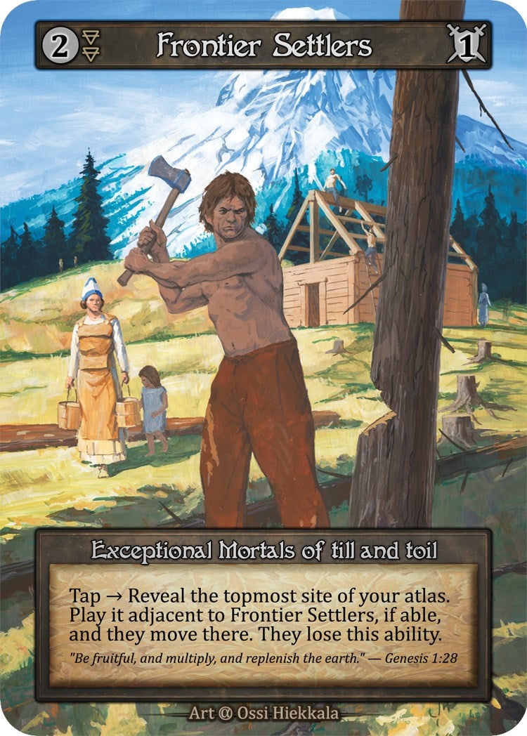 Image for Frontier Settlers (Preconstructed Deck) [Alpha]