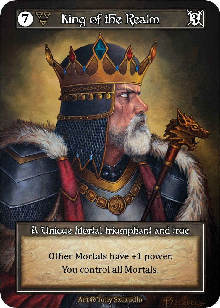 Image for King of the Realm (Foil) [Alpha]