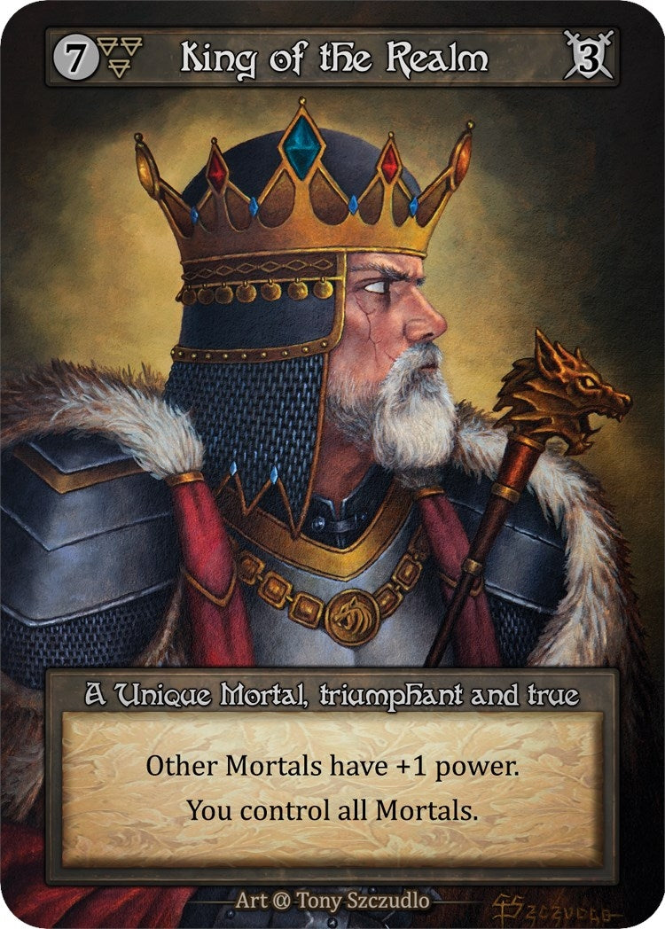 Image for King of the Realm (Preconstructed Deck) [Alpha]