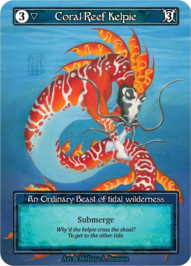 Image for Coral-Reef Kelpie (Foil) [Alpha]