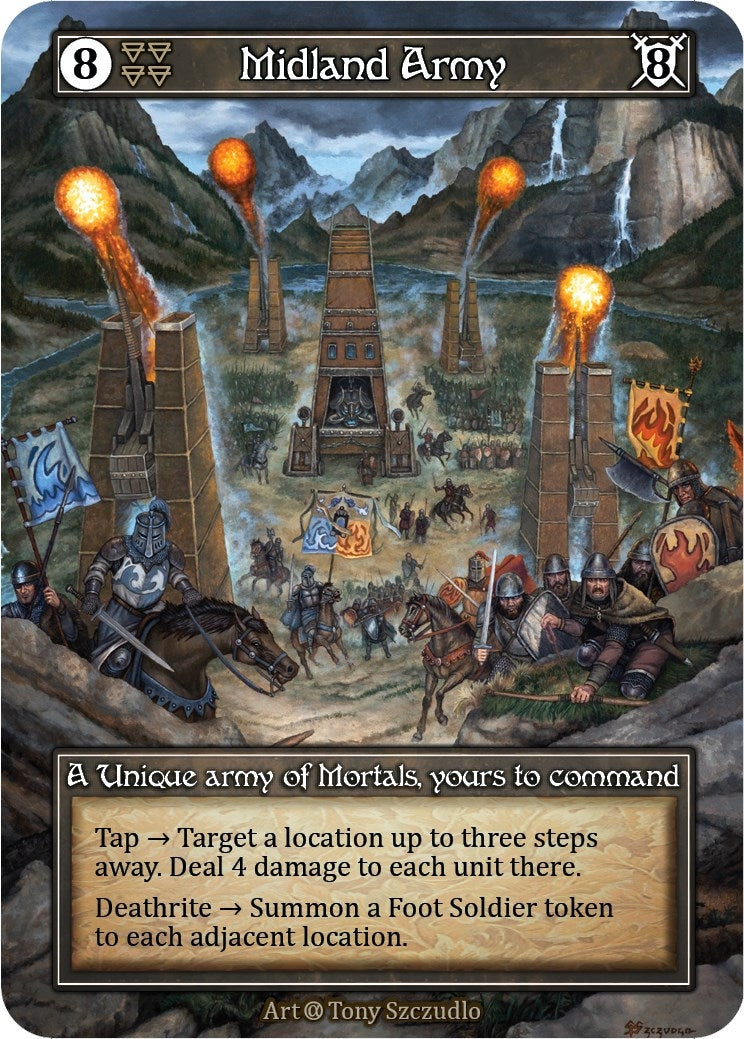 Image for Midland Army (Foil) [Alpha]