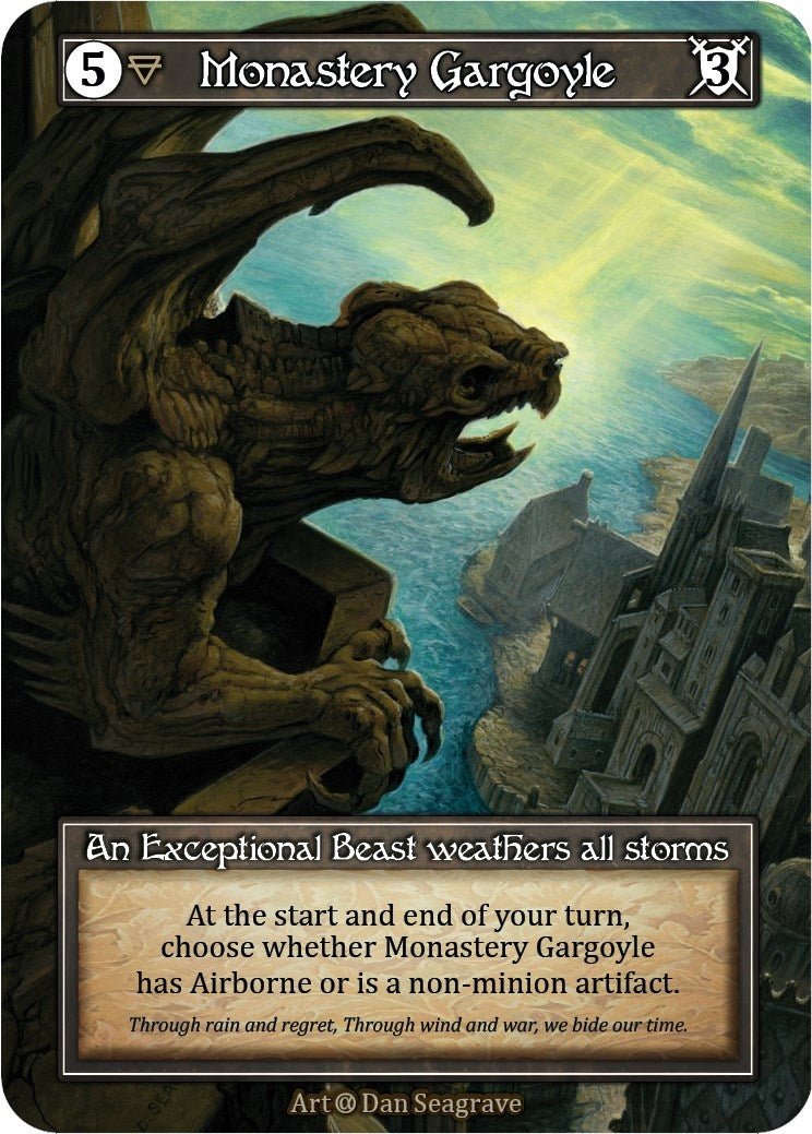 Image for Monastery Gargoyle (Foil) [Alpha]