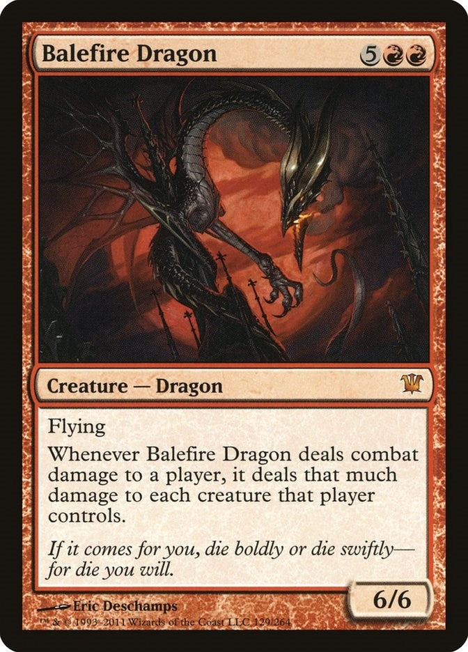 Balefire Dragon (129) [ISD]
