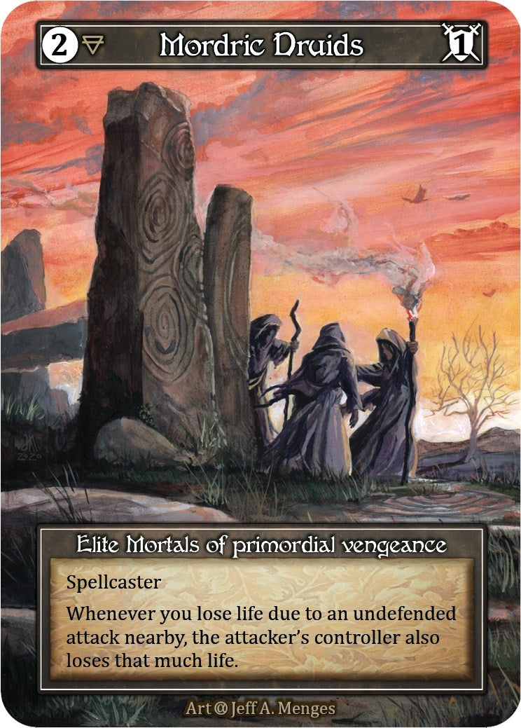 Image for Mordric Druids (Foil) [Alpha]