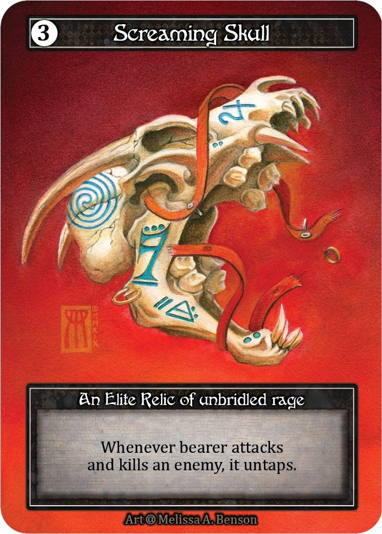 Image for Screaming Skull (Foil) [Alpha]