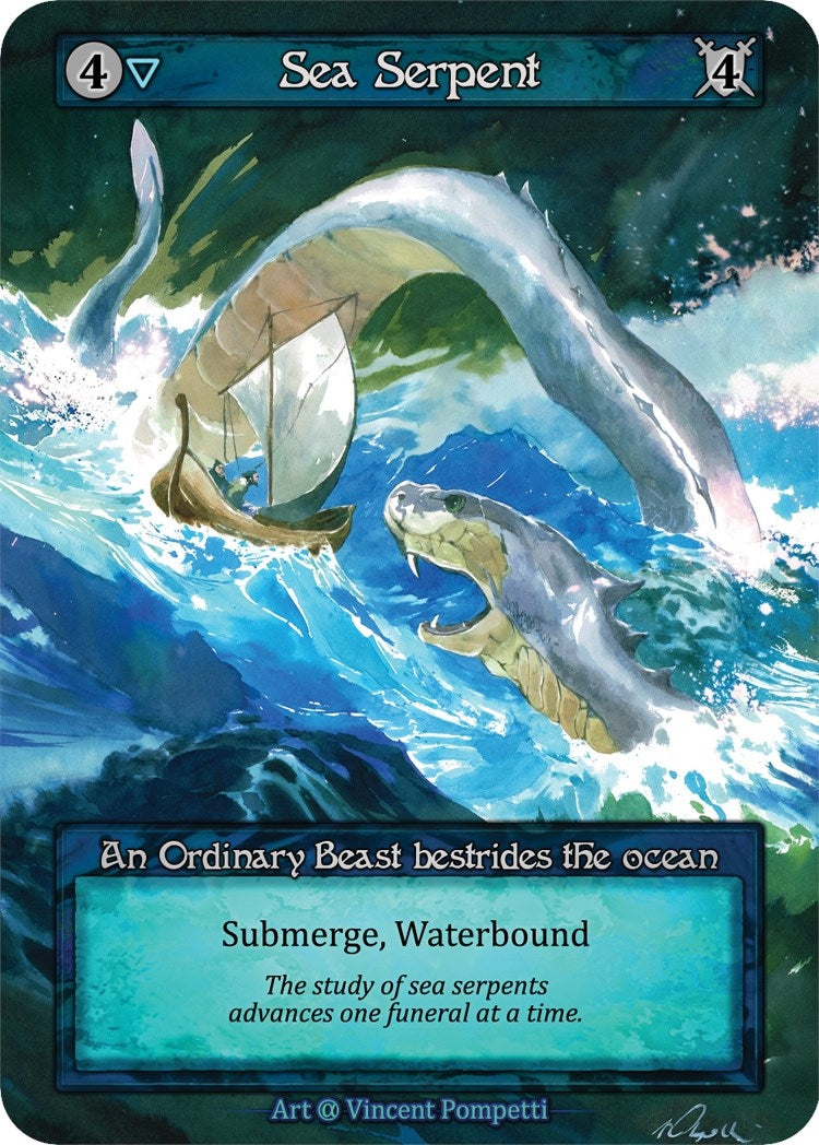 Image for Sea Serpent (Preconstructed Deck) [Alpha]