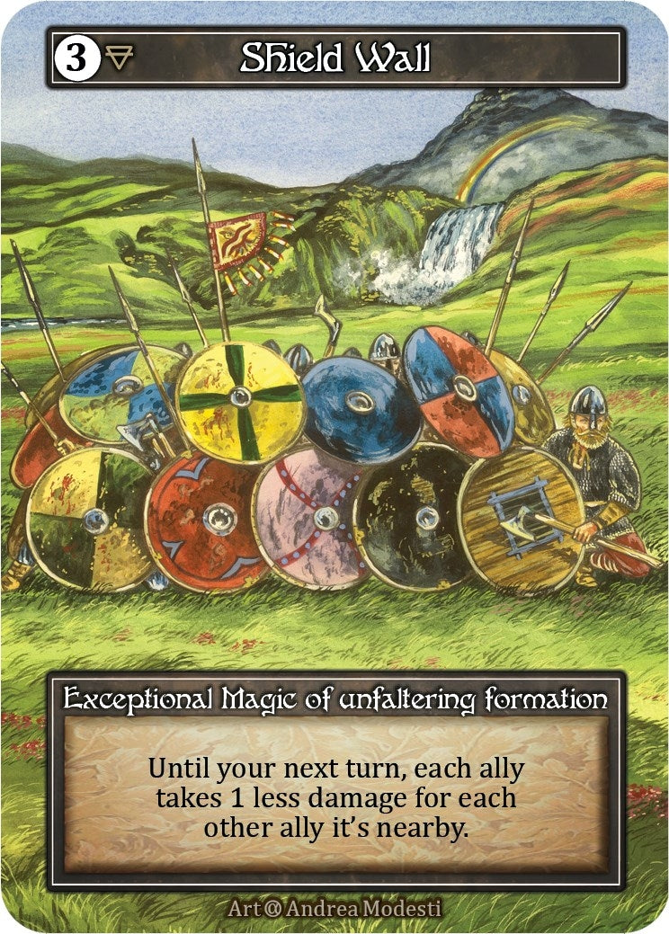 Image for Shield Wall (Foil) [Alpha]