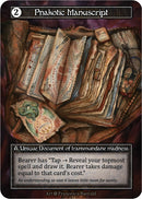 Image for Pnakotic Manuscript (Foil) [Alpha]