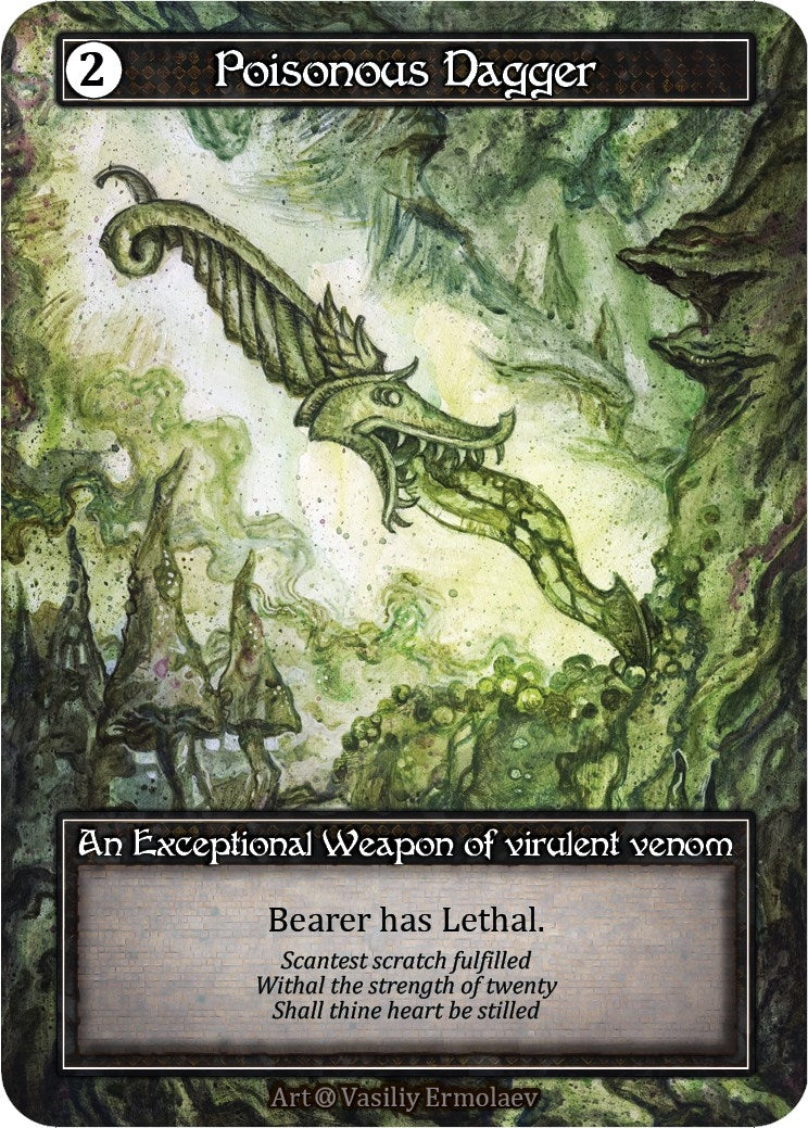 Image for Poisonous Dagger (Foil) [Alpha]