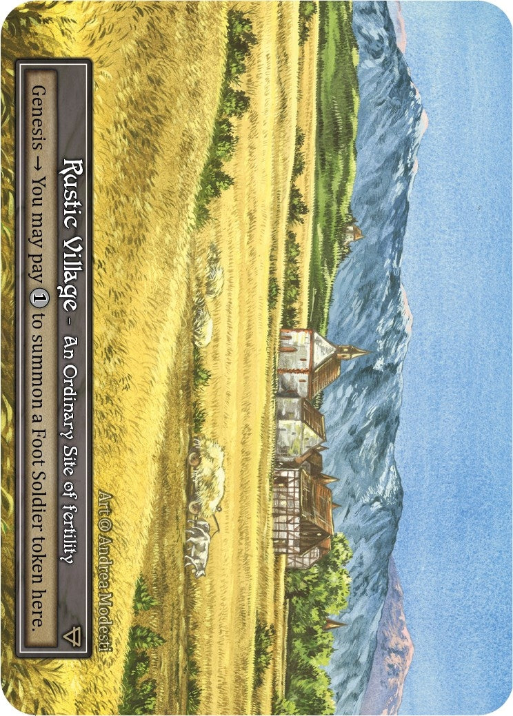 Image for Rustic Village (Foil) [Alpha]