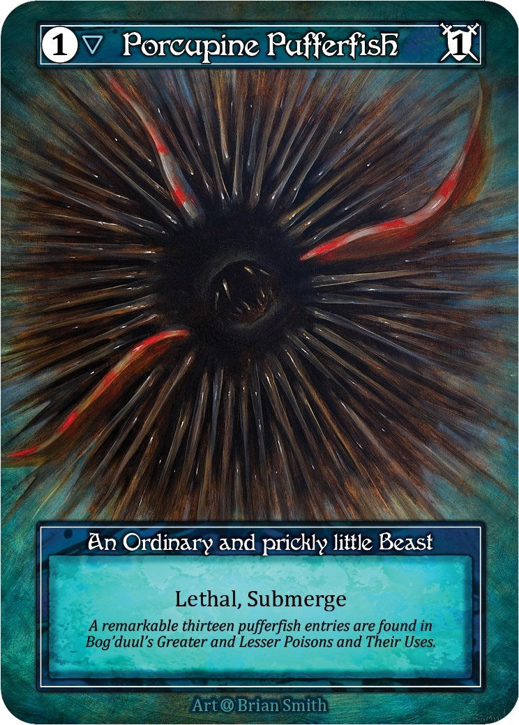 Image for Porcupine Pufferfish (Foil) [Alpha]