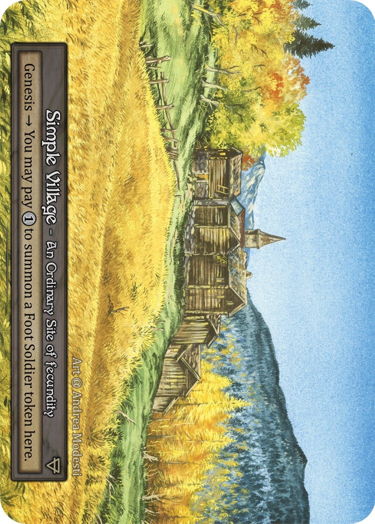 Image for Simple Village (Preconstructed Deck) [Alpha]
