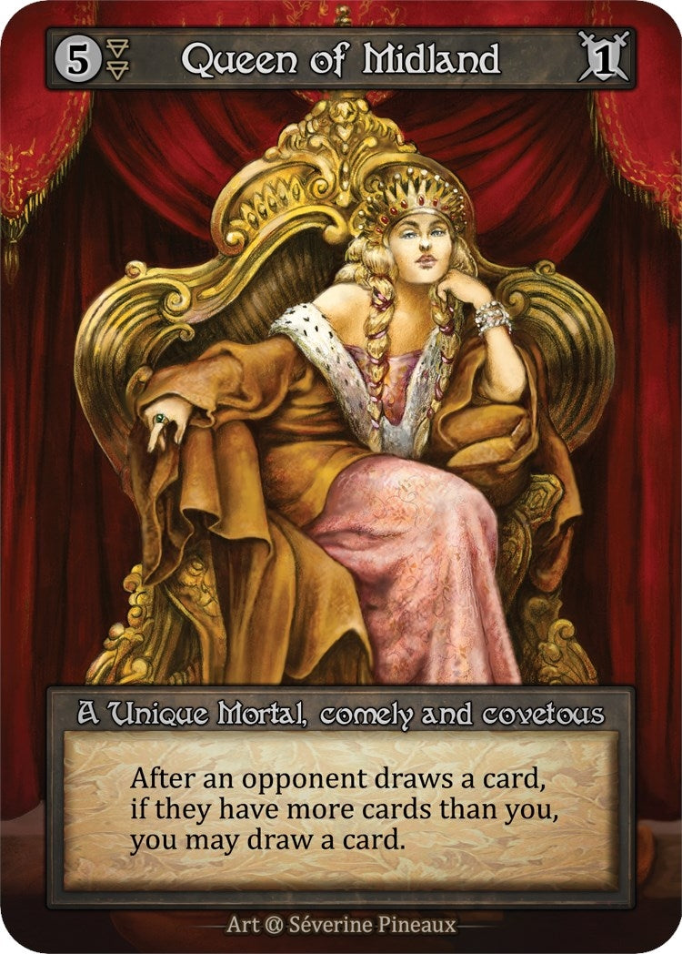 Image for Queen of Midland (Preconstructed Deck) [Alpha]