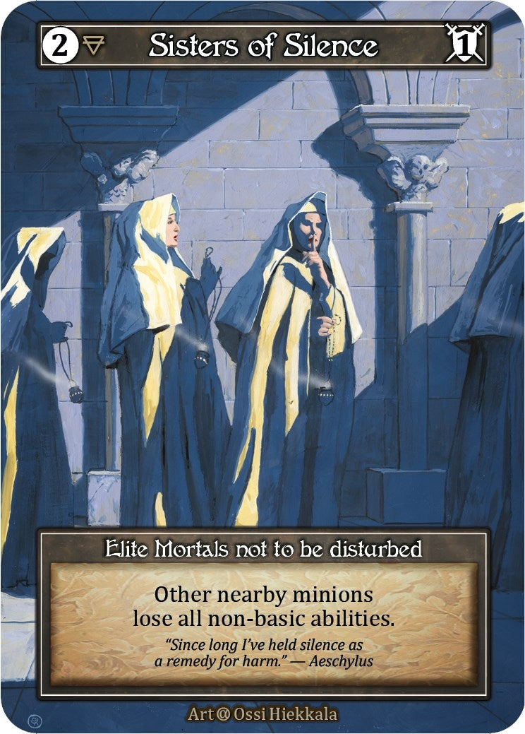 Image for Sisters of Silence (Foil) [Alpha]