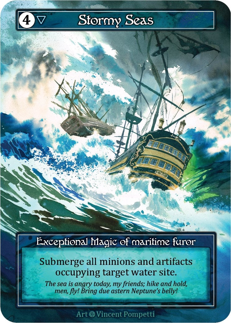 Image for Stormy Seas (Foil) [Alpha]