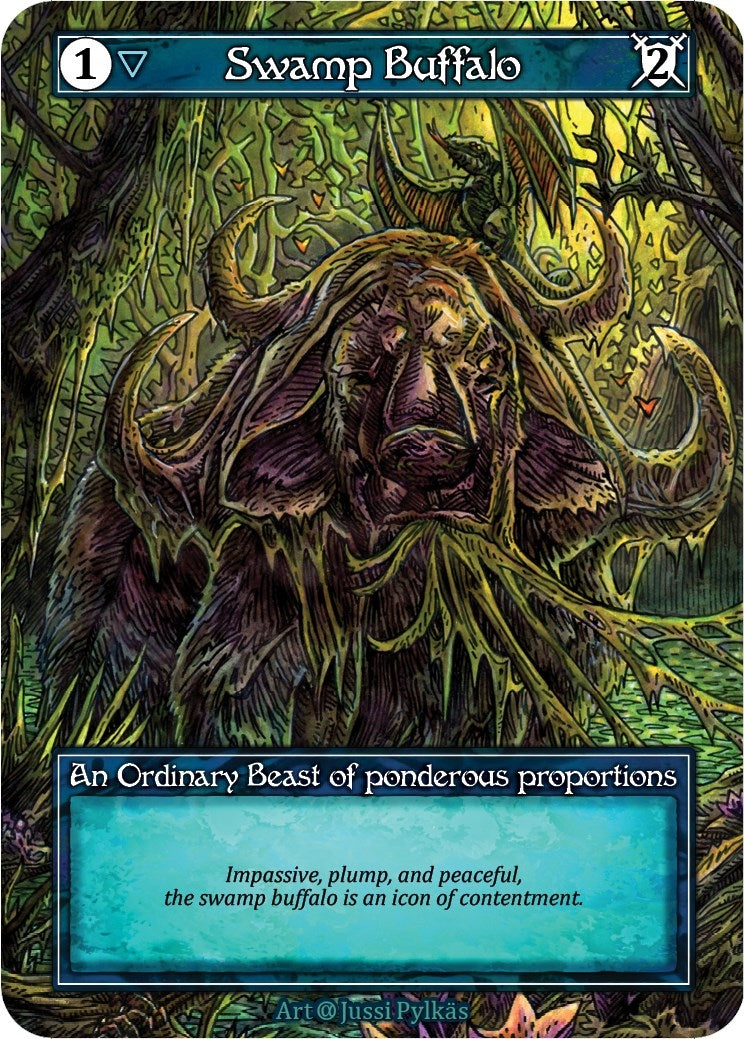 Image for Swamp Buffalo (Foil) [Alpha]