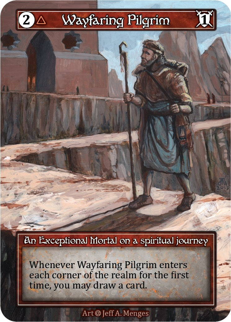 Image for Wayfaring Pilgrim (Foil) [Alpha]