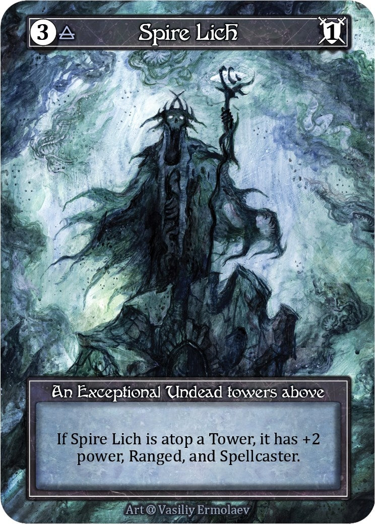 Image for Spire Lich (Foil) [Alpha]
