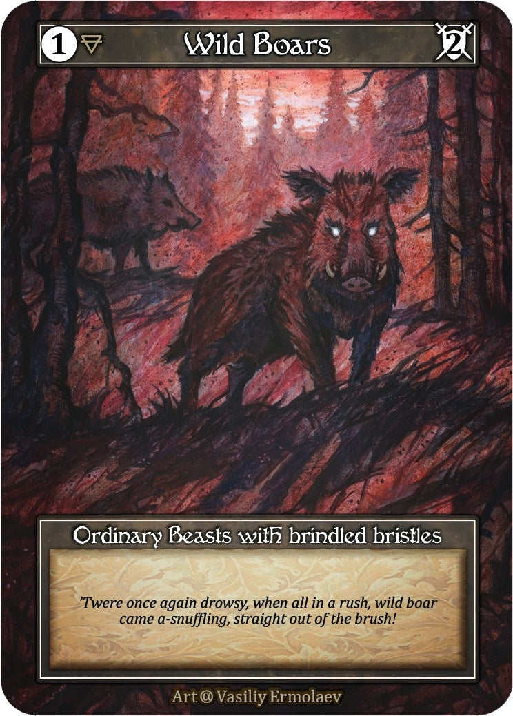 Image for Wild Boars (Foil) [Alpha]