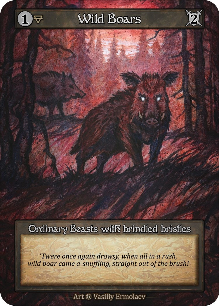 Image for Wild Boars (Preconstructed Deck) [Alpha]