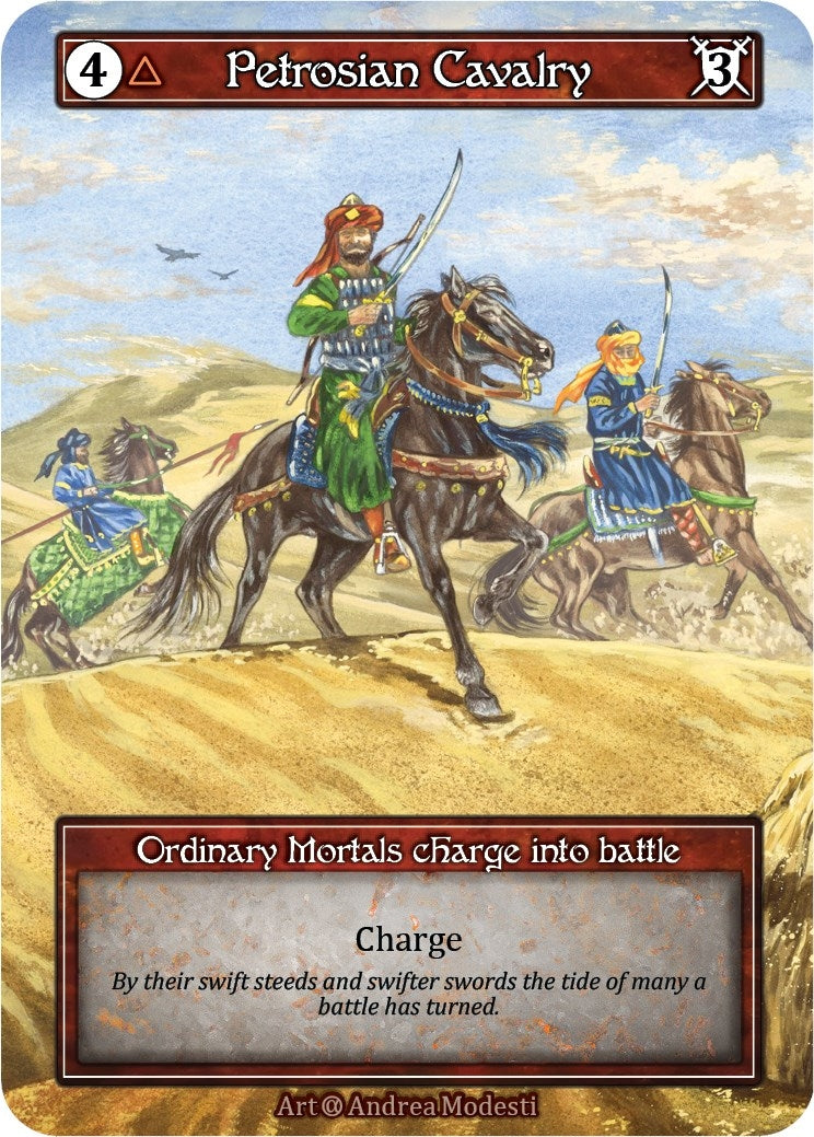 Image for Petrosian Cavalry (Foil) [Alpha]
